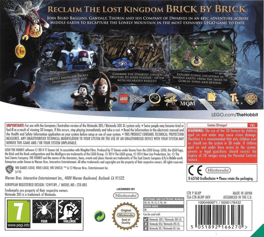 LEGO Der Hobbit - OVP - DE