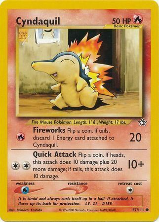 Cyndaquil - 57/111 - Unlimited - EN