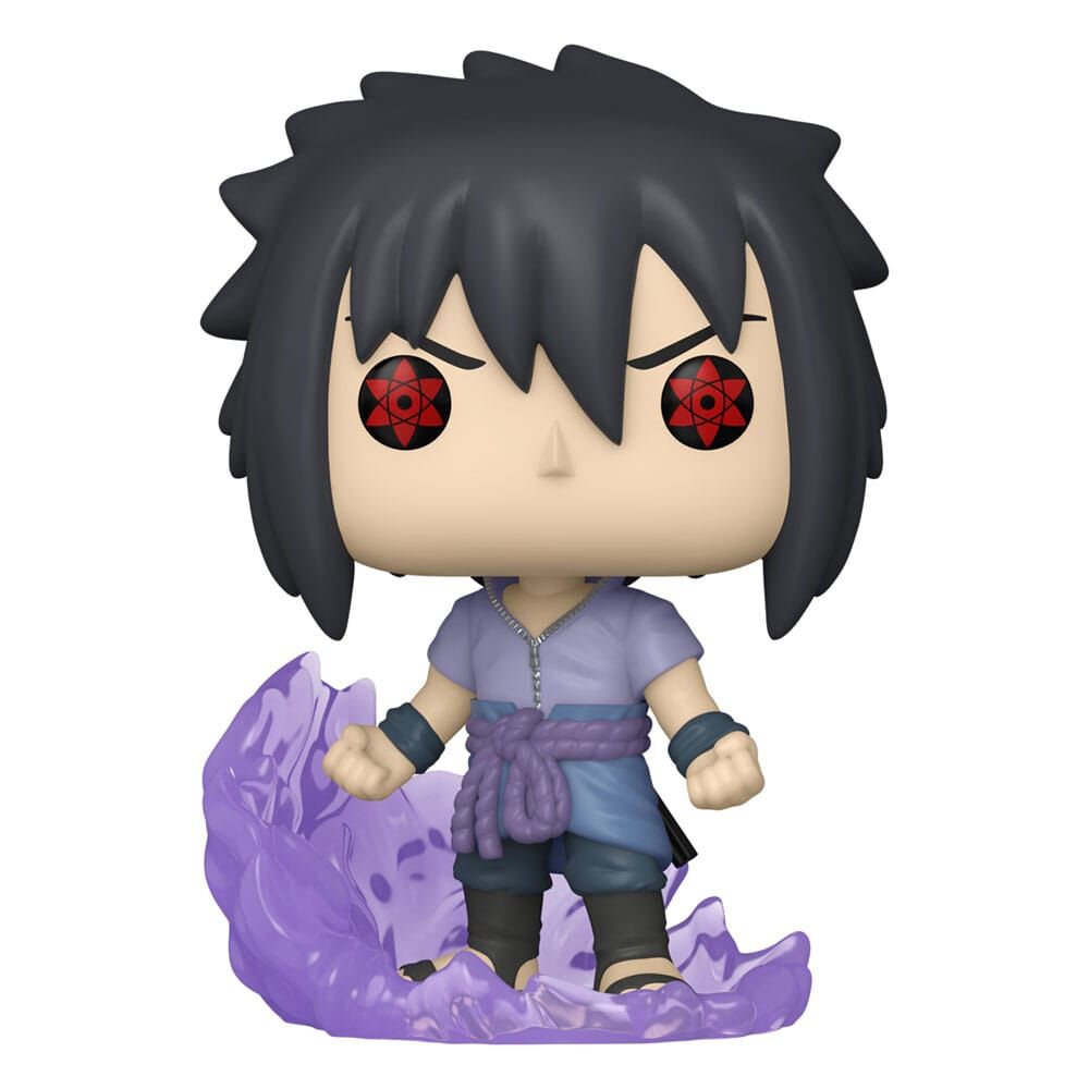 Naruto Pop! Animation Vinyl Figur Sasuke 9 cm Naruto Pop! Animation Vinyl Figur Sasuke 9 cm