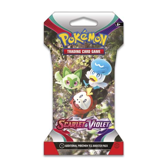Pokémon TCG: Scarlet & Violet Sleeved Booster Pack (10 Cards) - EN