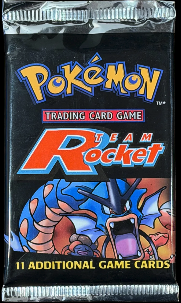 Pokémon Team Rocket Booster Pack Sealed (Gyarados Artwork) - EN Pokémon Team Rocket Booster Pack Sealed (Gyarados Artwork) - EN