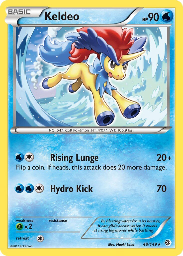 Keldeo - 48/149 - EN Keldeo - 48/149 - EN
