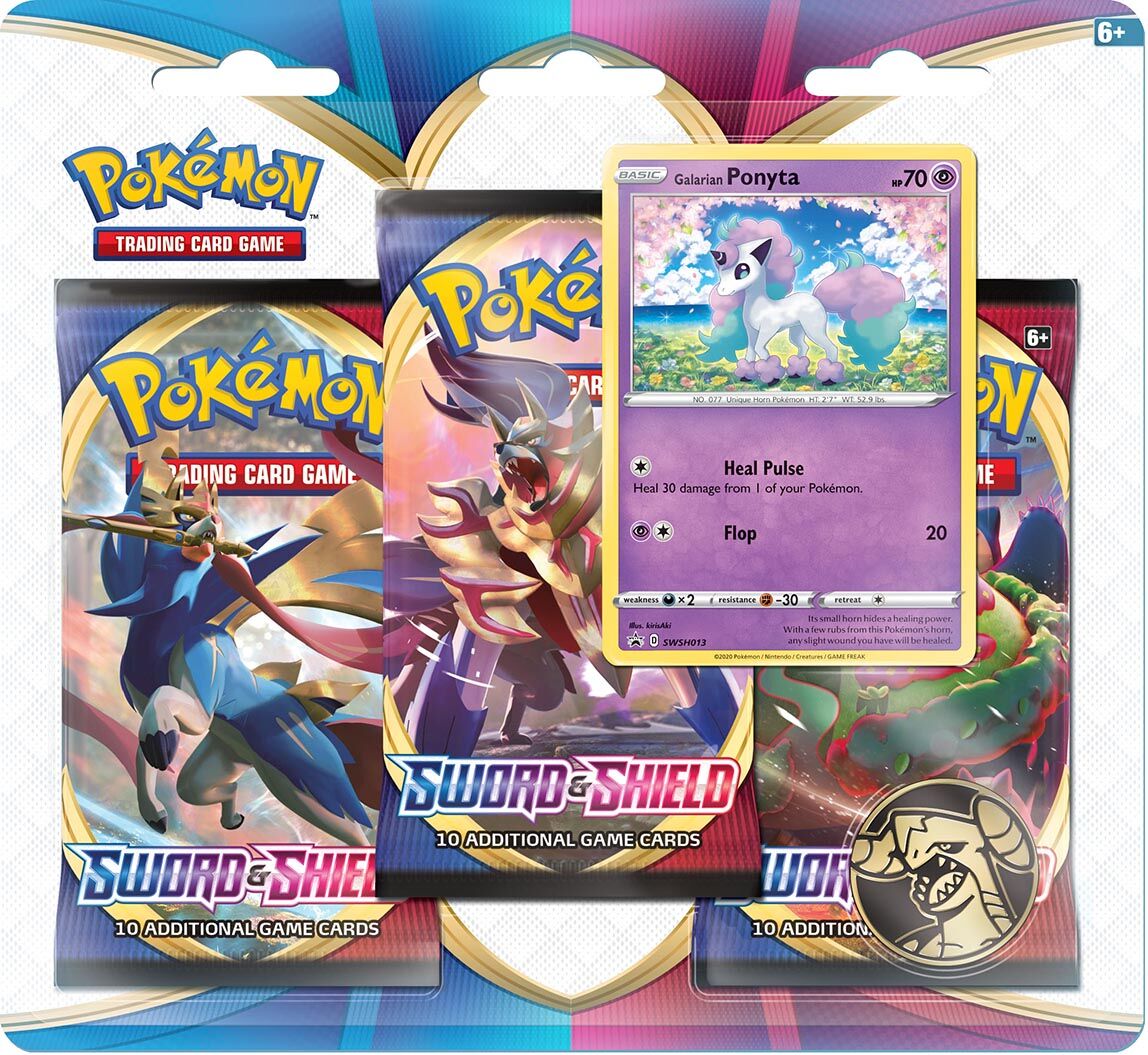 pok-mon-sword-shield-galar-ponita-collection-blister Pokémon Sword & Shield Galarian Ponyta Collection Blister - EN