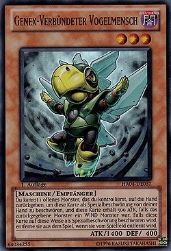Genex-Verbündeter Vogelmensch - Yu-Gi-Oh!