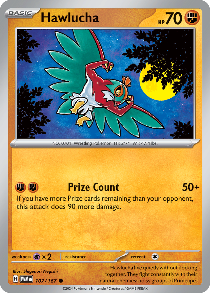 Hawlucha - 107/167 - EN Hawlucha - 107/167 - EN