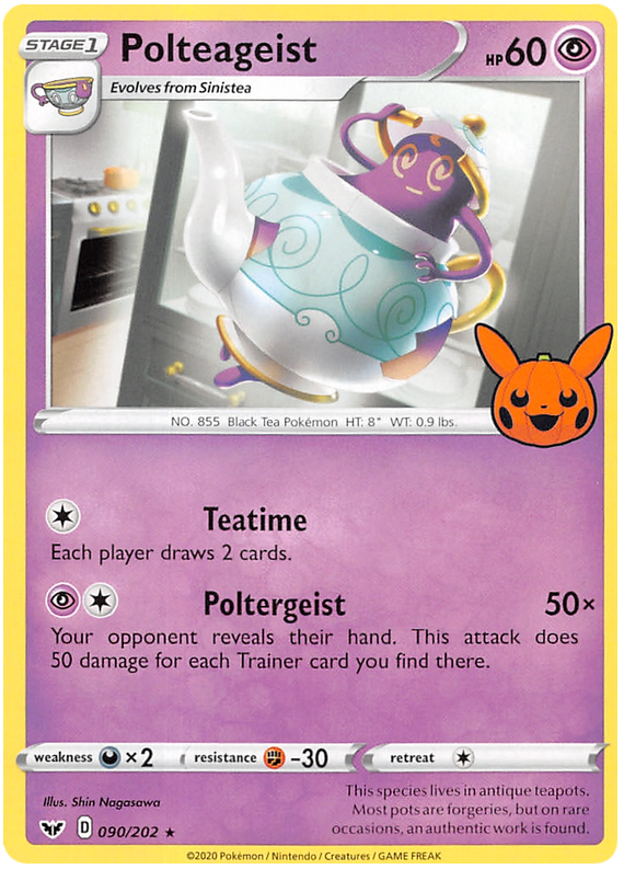 Polteageist - SSH 90 - Trick or Trade 2023 Stamp - EN