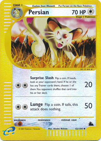 Persian - 42/144 - Reverse Holo - EN