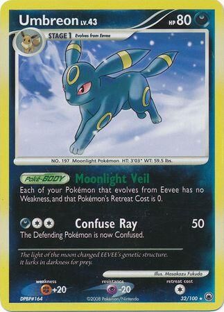 Umbreon - 32/100 - Reverse Holo - EN