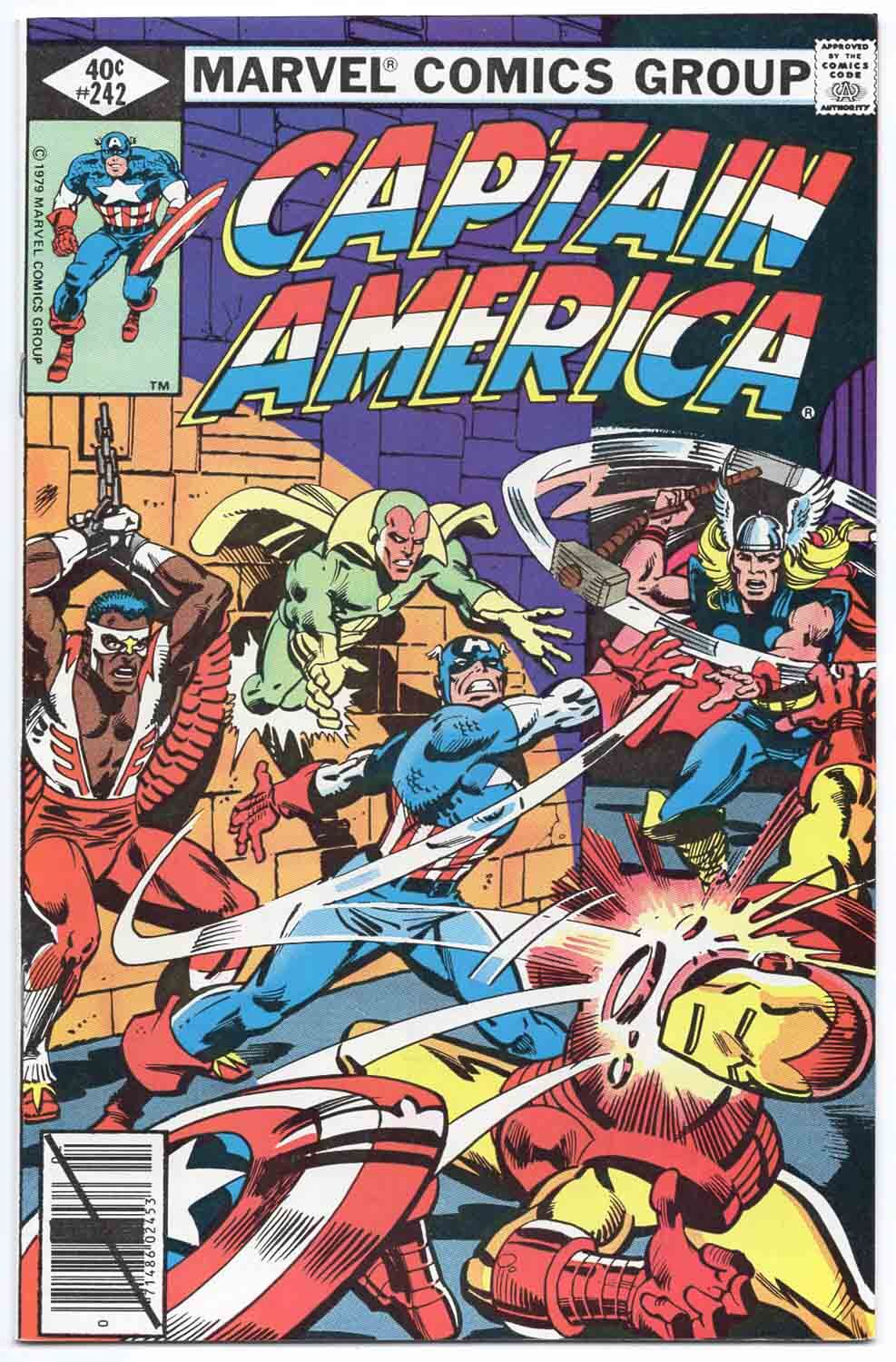 Captain America #242