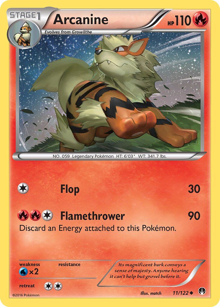 Arcanine - 11/122 - EN