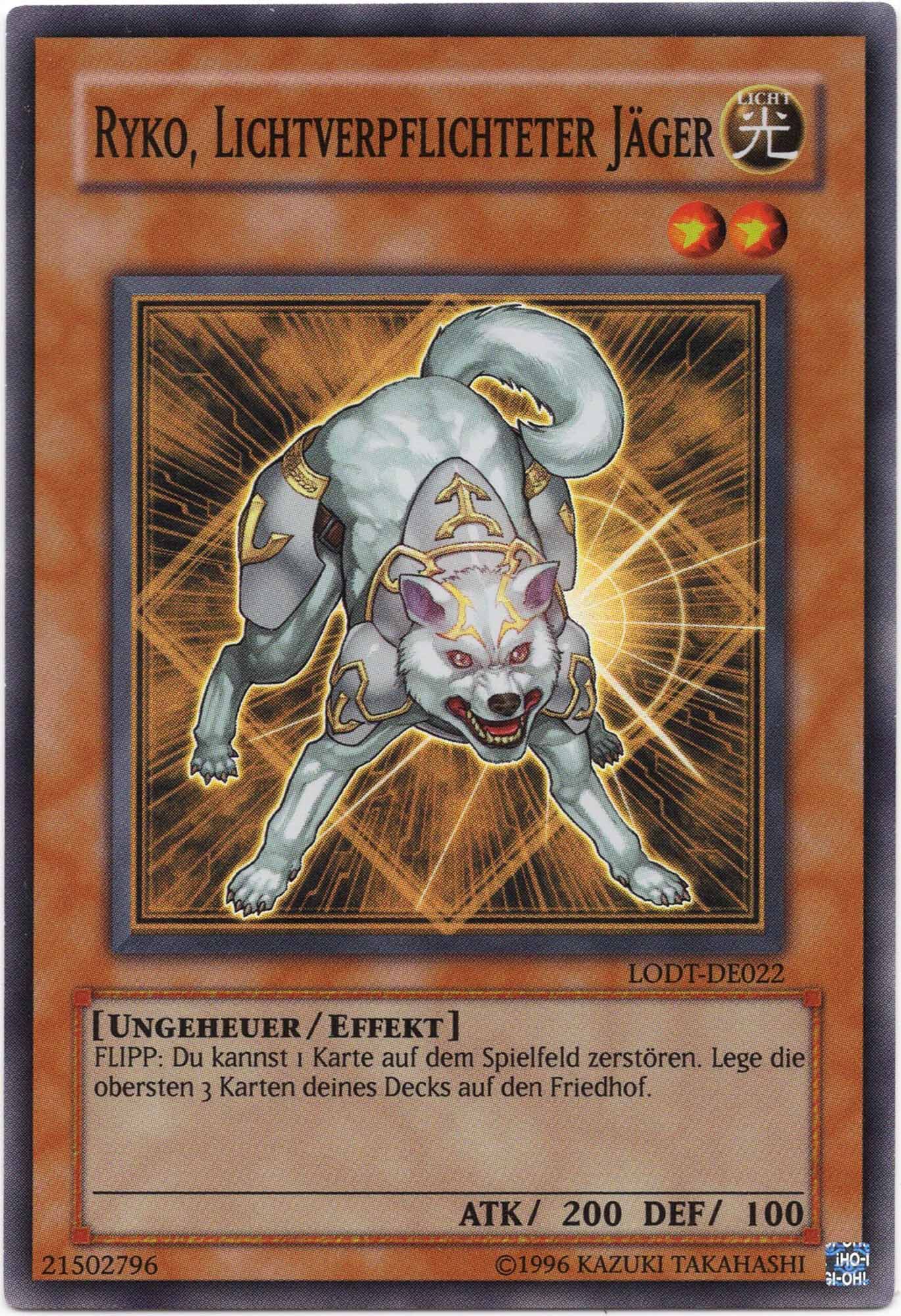 ryko-lichtverpflichteter-j-ger-lodt-de022-super-rare-moderately-playedS3Ll5jfOJl5ng Ryko, Lichtverpflichteter Jäger - LODT-DE022 - Super Rare (Moderately Played)