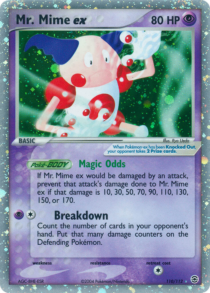 Mr. Mime ex - 110/112 - EN Mr. Mime ex - 110/112 - EN