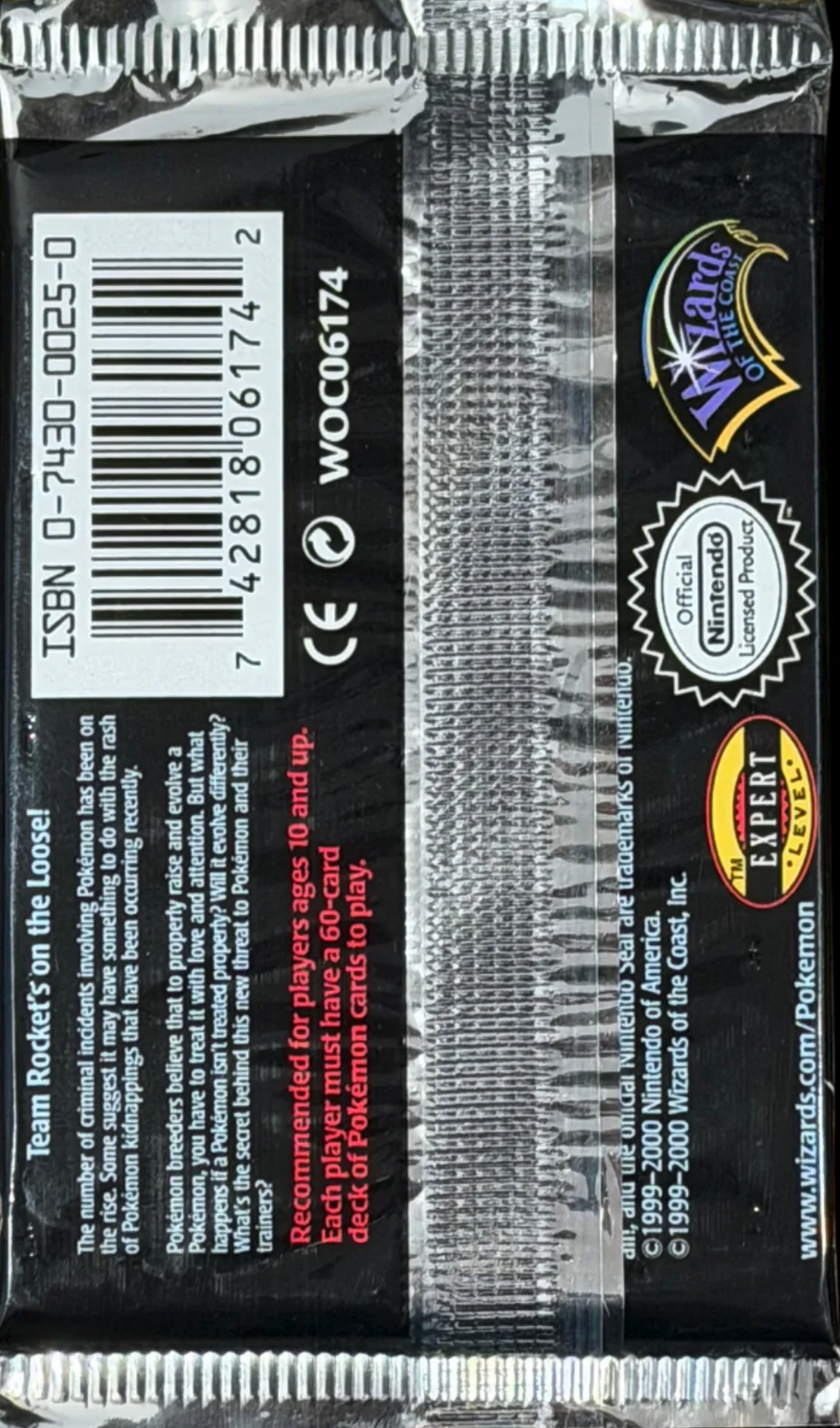 Pokémon Team Rocket Booster Pack Sealed (Gyarados Artwork) - EN 