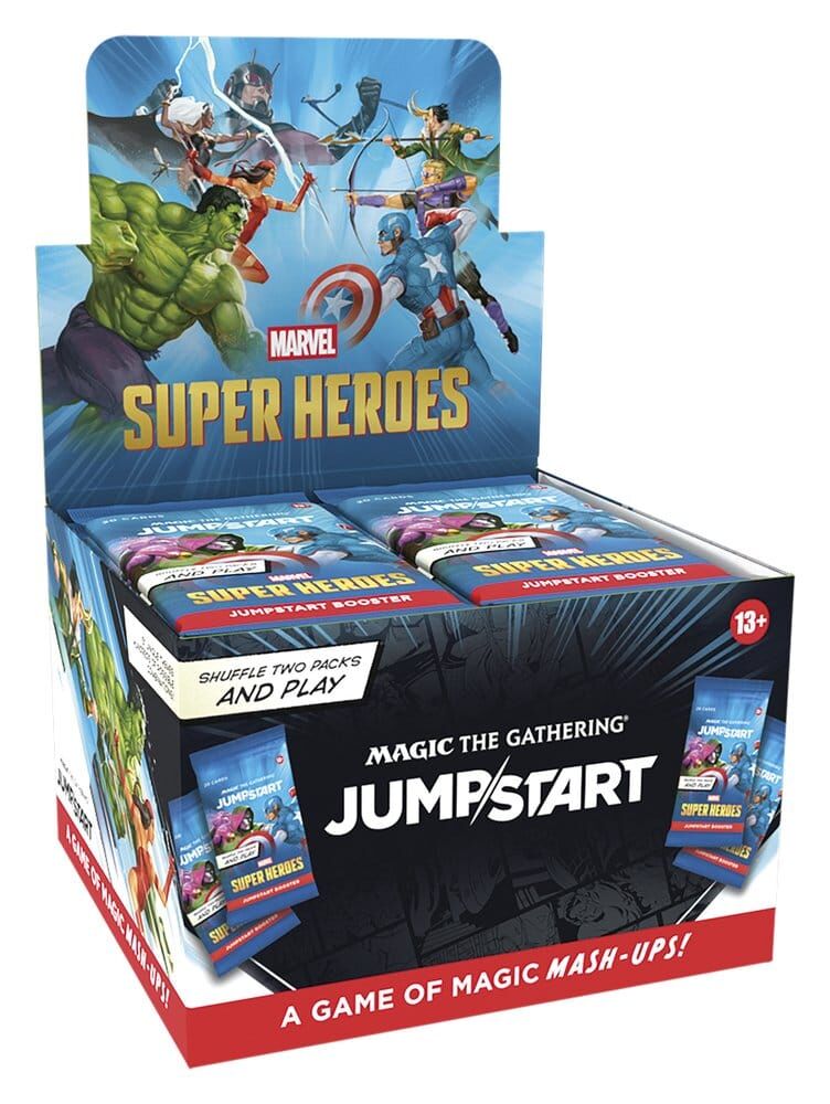 Magic the Gathering - Marvel Super Heroes Jumpstart Booster Display (24) - EN