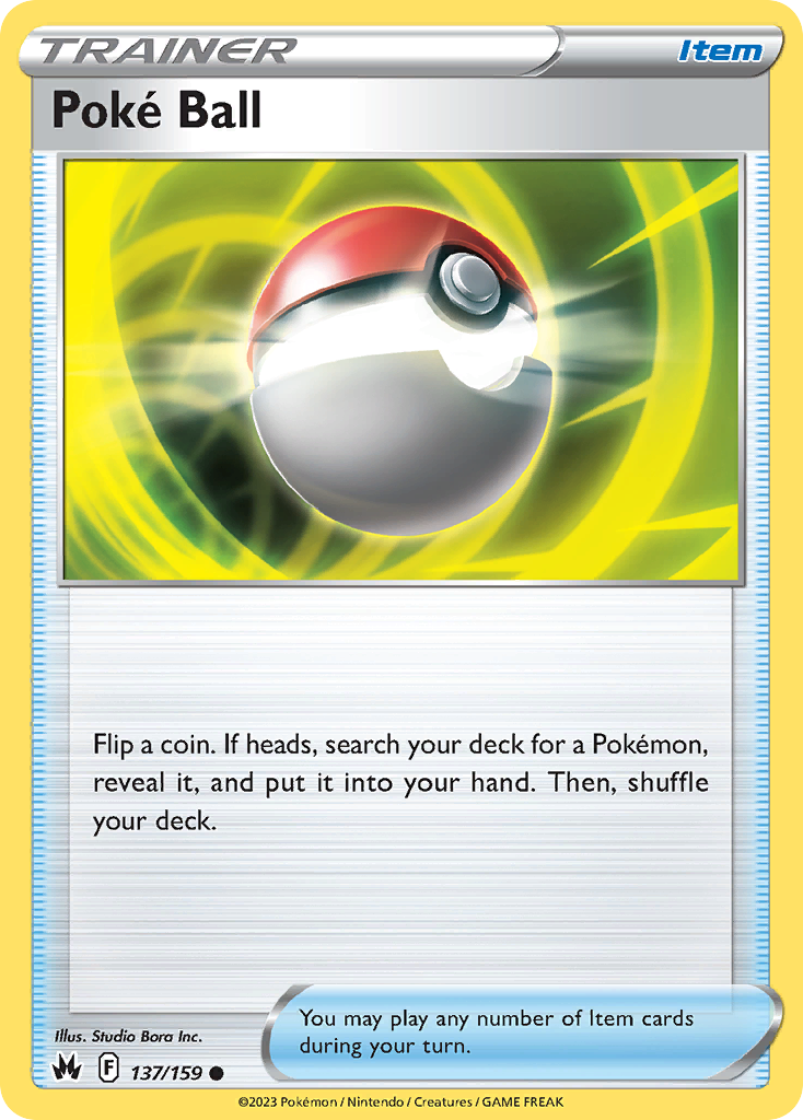 Poké Ball - 137/159 - EN Poké Ball - 137/159 - EN