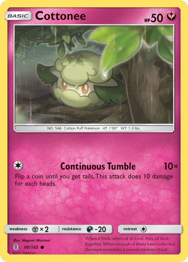 Cottonee - 90/145 - Pokémon TCG - Lightly Played - EN