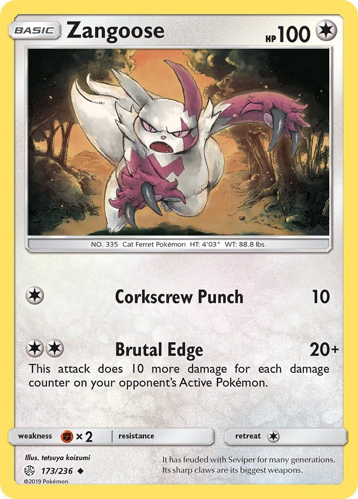 Zangoose - 173/236 - EN