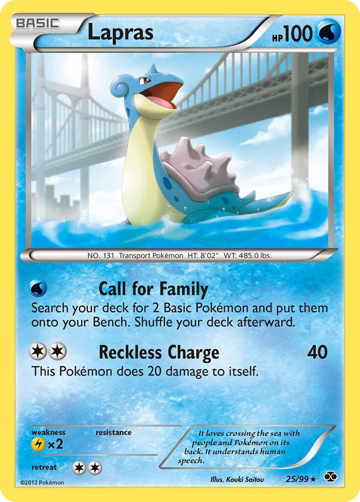 Lapras - 25/99 - EN Lapras - 25/99 - EN