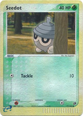 Seedot - 77/100 - Reverse Holo - EN Seedot - 77/100 - Reverse Holo - EN