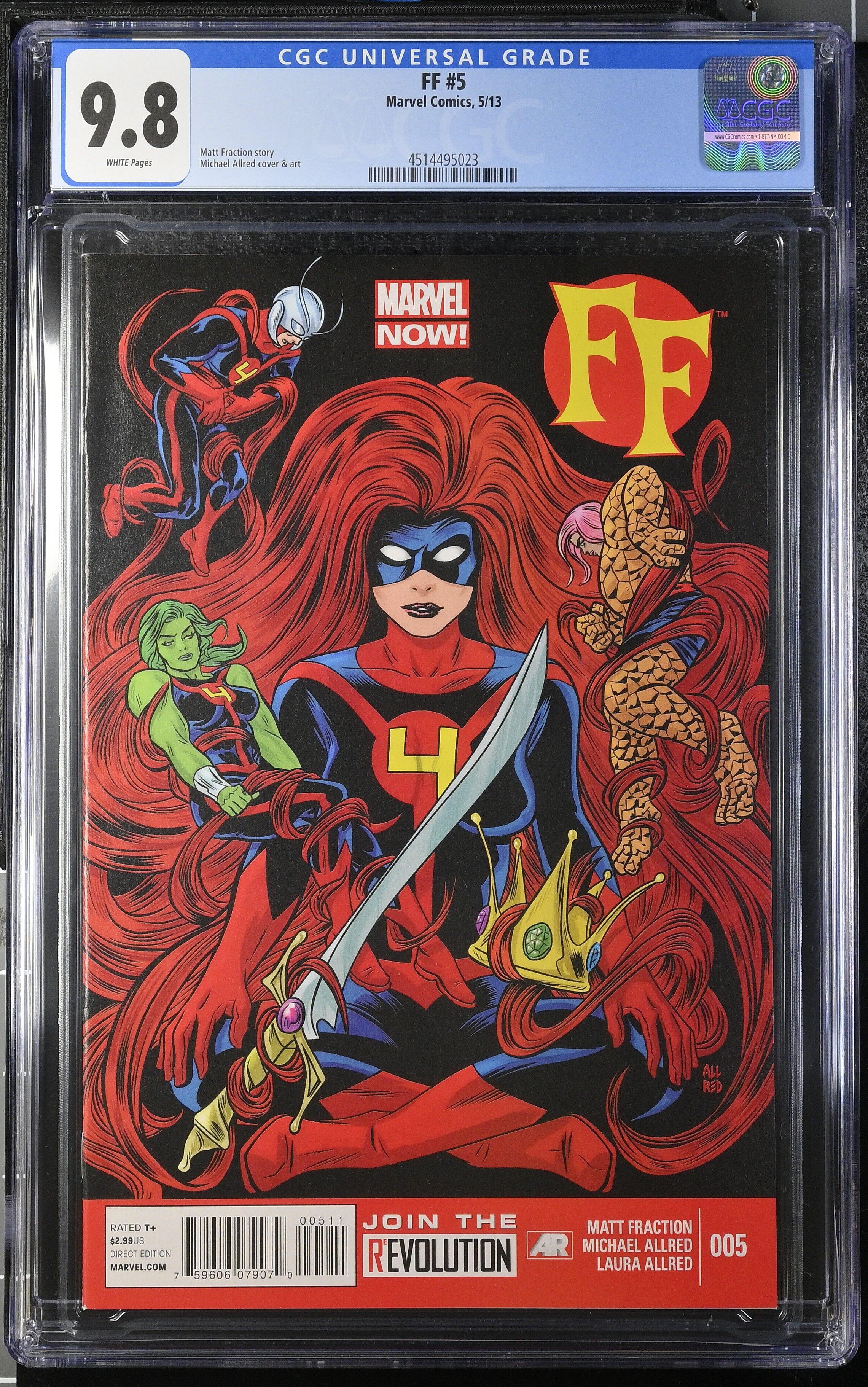 FF #5 CGC 9.8 Top Pop!