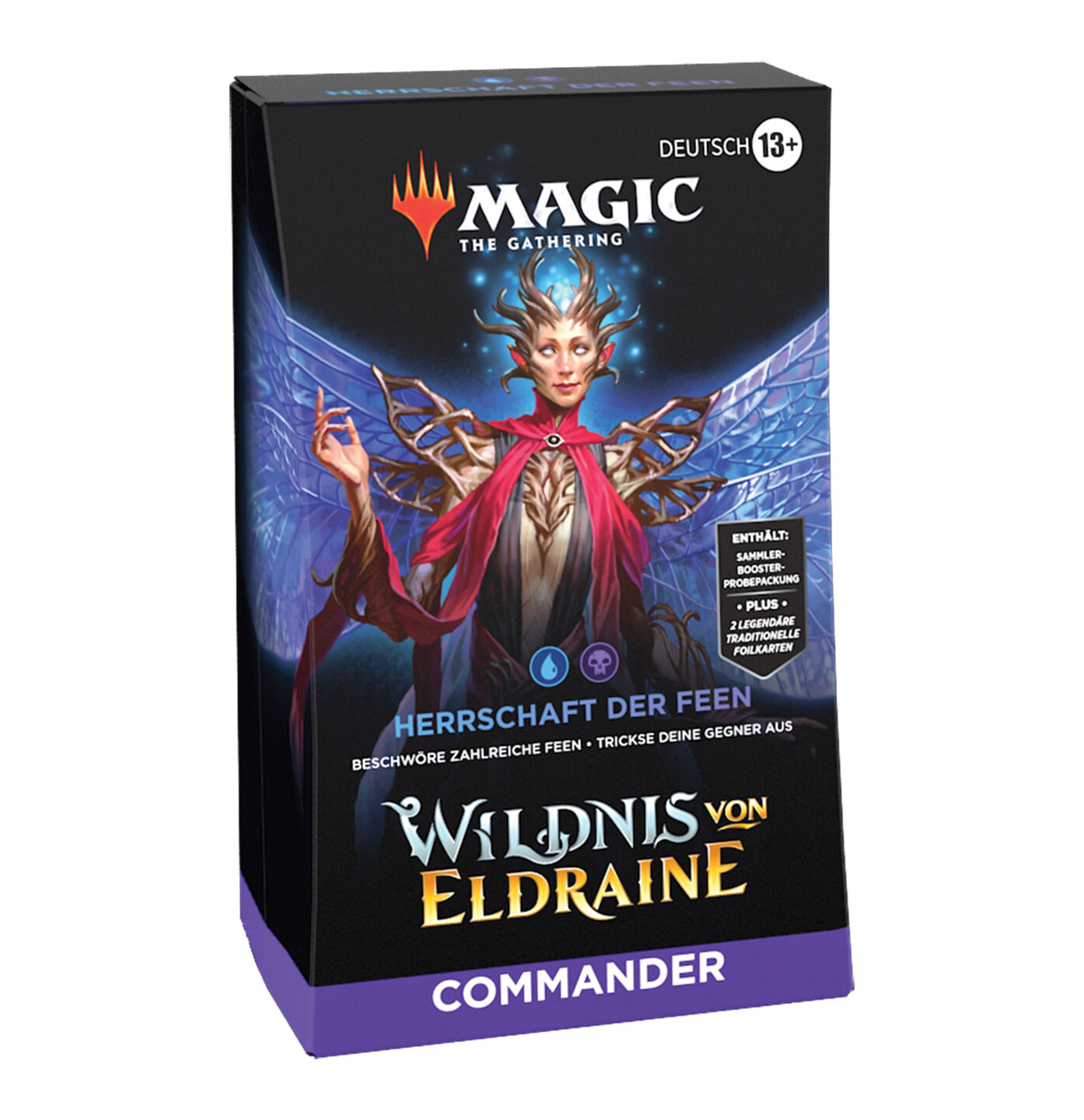 Wilds of Eldraine Commander Deck Fae Dominion - Magic the Gathering - EN Wilds of Eldraine Commander Deck Fae Dominion - Magic the Gathering - EN
