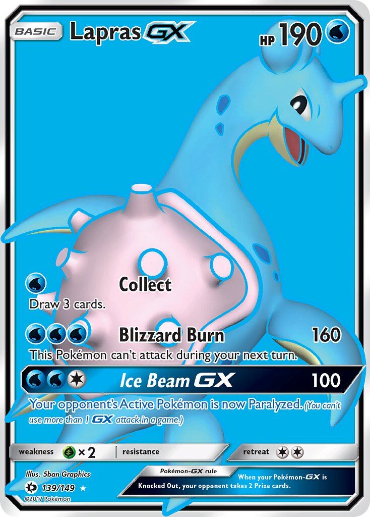 Lapras-GX - 139/149 - EN Lapras-GX - 139/149 - EN