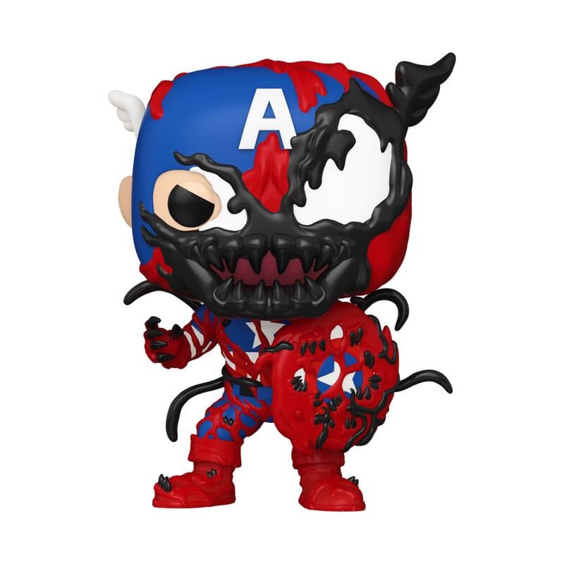 Marvel POP! Vinyl Figur Carnageized - Captain America 9 cm Marvel POP! Vinyl Figur Carnageized - Captain America 9 cm