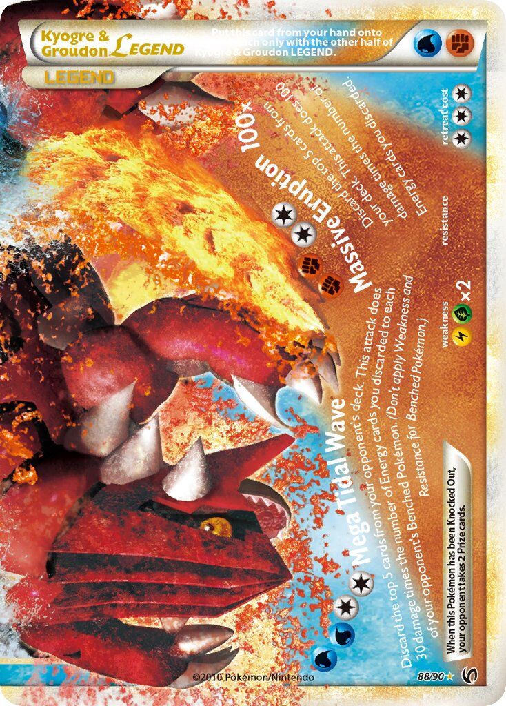 Kyogre & Groudon LEGEND - 88/91 - EN Kyogre & Groudon LEGEND - 88/91 - EN