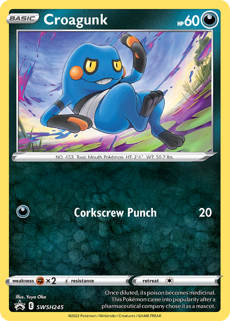 Croagunk - SWSH245/306 - EN