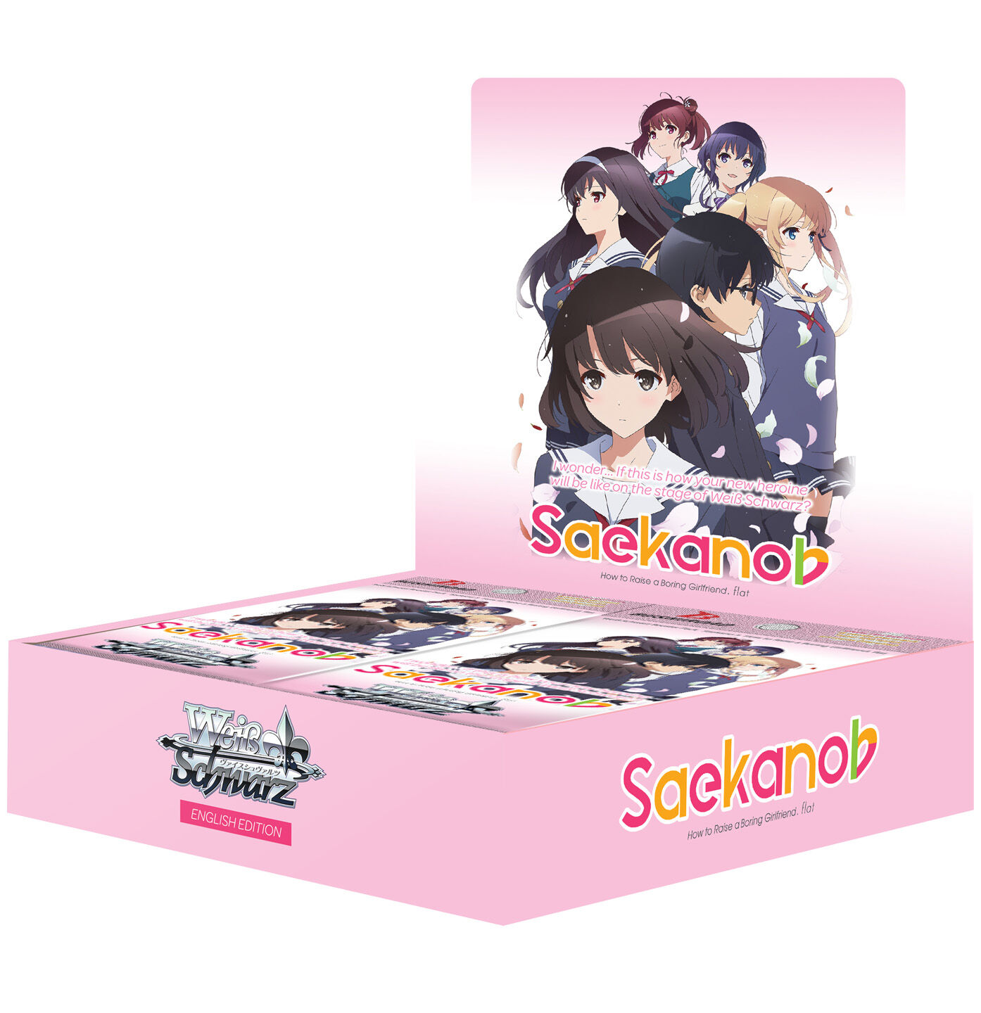saekano-how-to-raise-a-boring-girlfriend-flat-booster-display-weiss-schwarz-tcg-en Saekano How to Raise a Boring Girlfriend. Flat Booster Display (16) - Weiss Schwarz TCG - EN