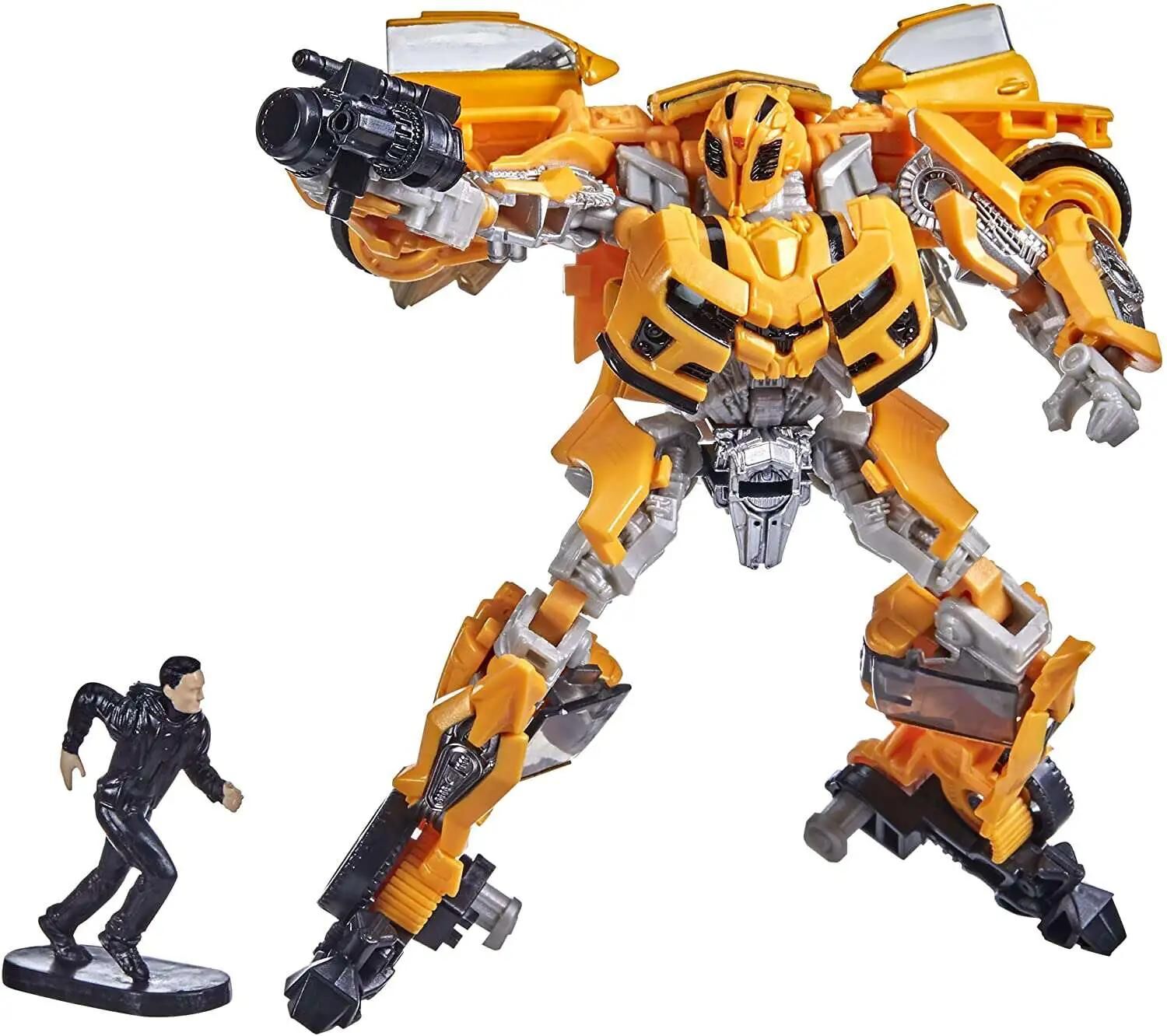 Transformers Generations Studio Series 74 Bumblebee Deluxe Action Figure [Revenge of the Fallen, with Sam]