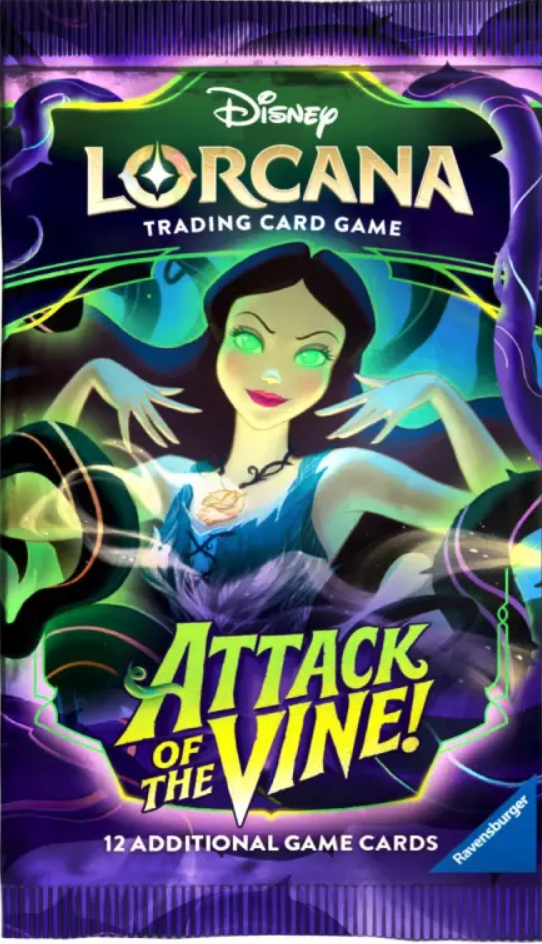 Disney Lorcana 13: Attack of The Vine! 1 Random Booster Pack - EN 