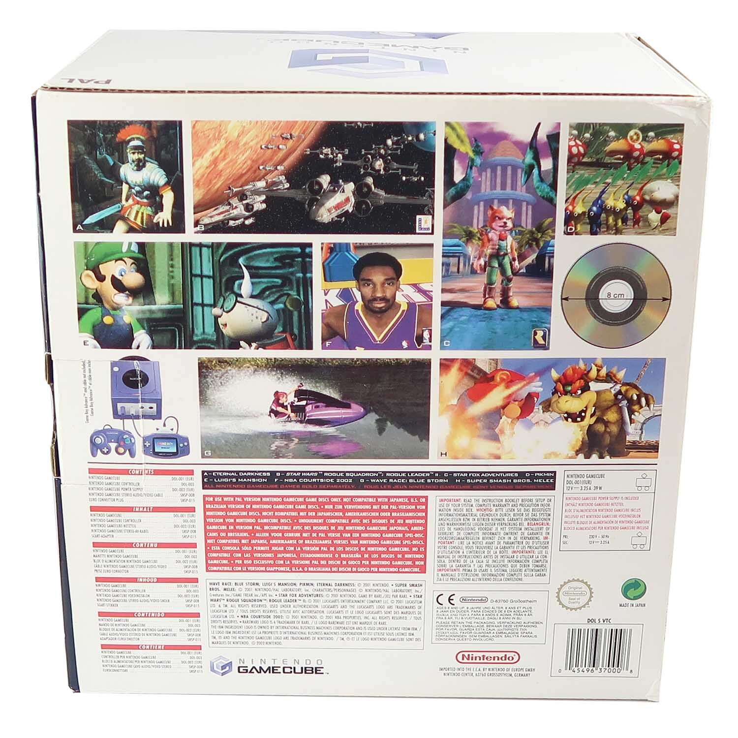 Nintendo Gamecube Konsole Lila (mit OVP)