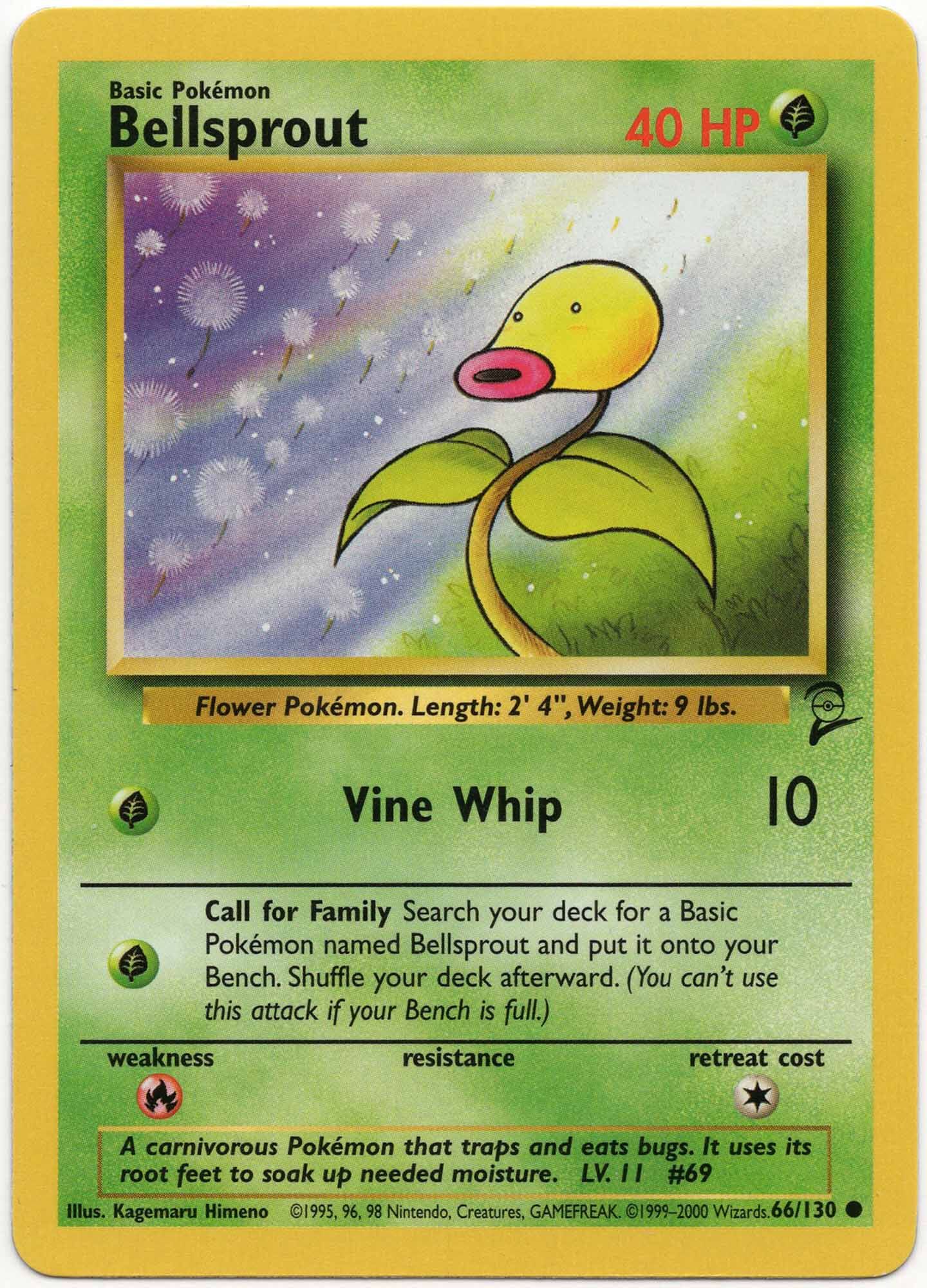 Bellsprout - 66/130 - Pokémon TCG