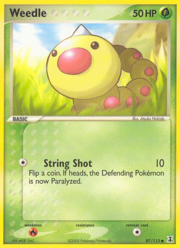 Weedle - 87/113 - EN Weedle - 87/113 - EN