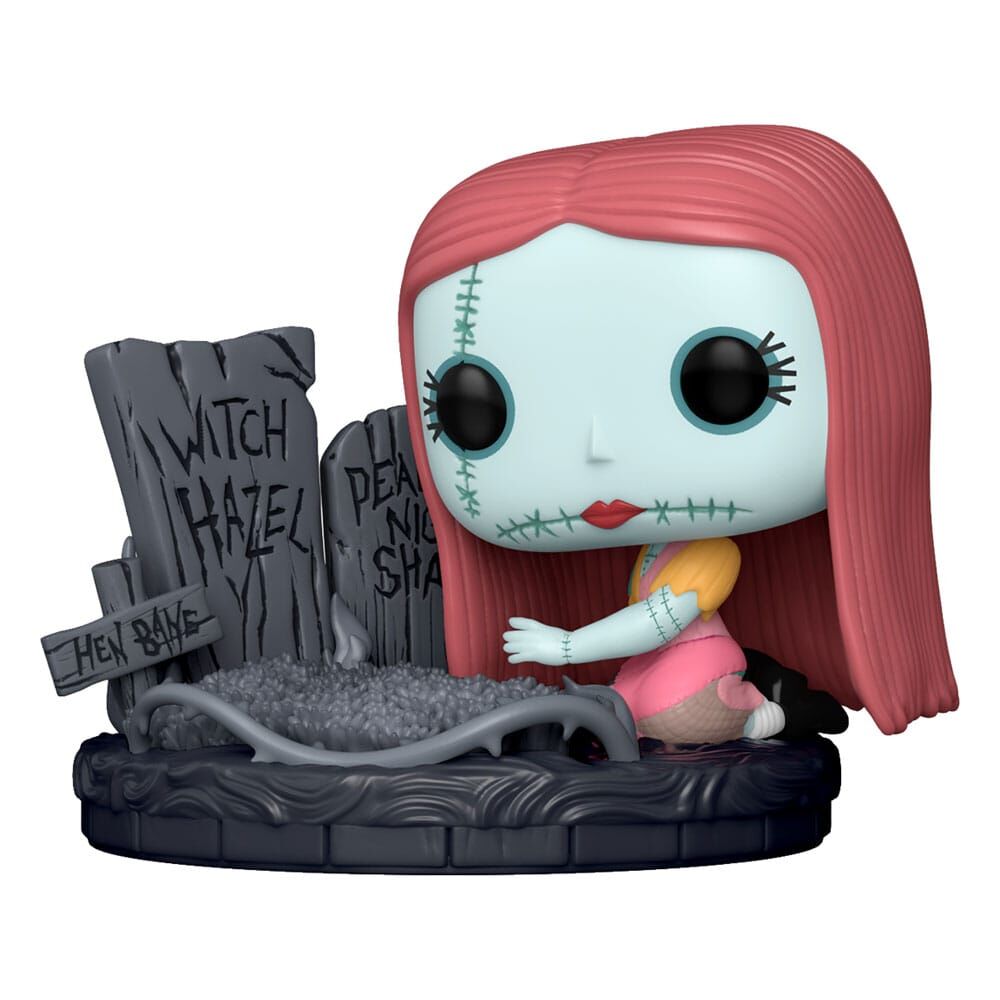 Nightmare before Christmas 30th POP! Deluxe Disney Vinyl Figur Sally w/Gravestone 9 cm