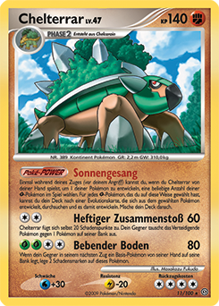 Chelterrar - 11/100 - Pokemon TCG - Near Mint
