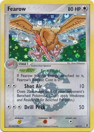 Fearow - 24/112 - Reverse Holo - EN Fearow - 24/112 - Reverse Holo - EN