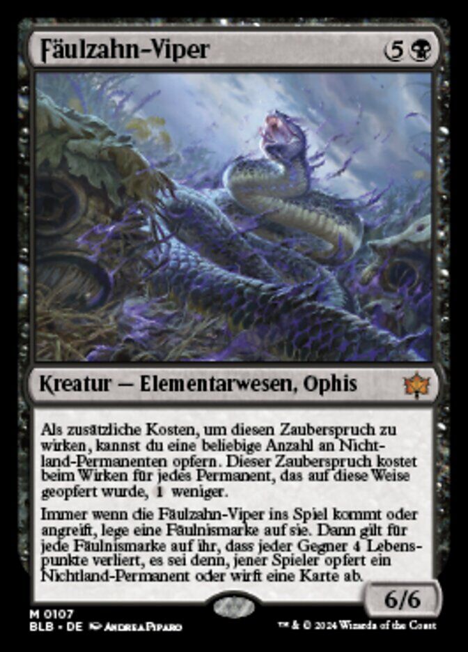 Rottenmouth Viper - BLB 107 - Normal - DE - NM