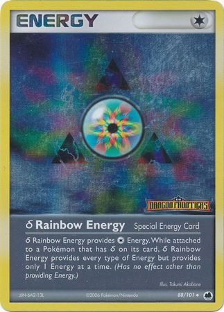 δ Rainbow Energy - 88/101 - Reverse Holo - EN