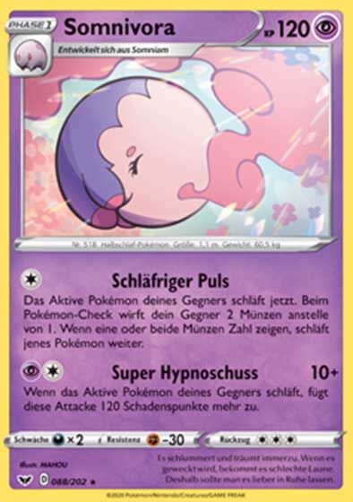 Somnivora 088/202 - Pokémon TCG