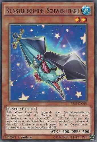 k-nstlerkumpel-schwertfisch-yu-gi-oh Künstlerkumpel Schwertfisch - Yu-Gi-Oh!