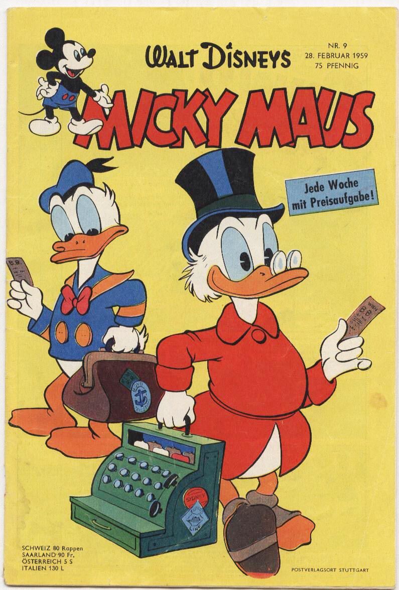 micky_maus_1959_9 Micky Maus 1959 #9