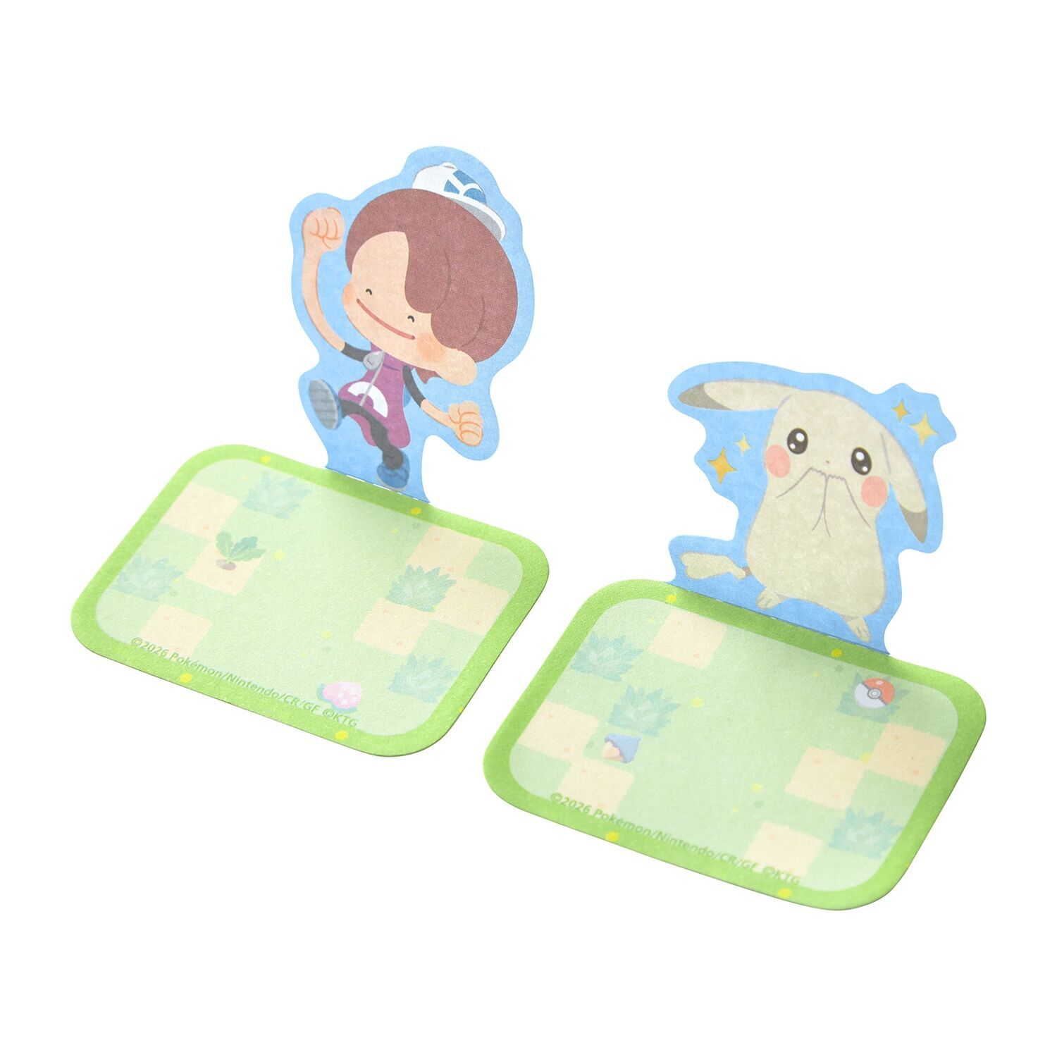 Pikachu & Ditto Stand Sticky Note