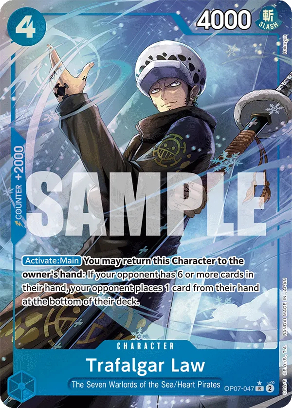 Trafalgar Law - OP07-047 - Alternate Art - EN