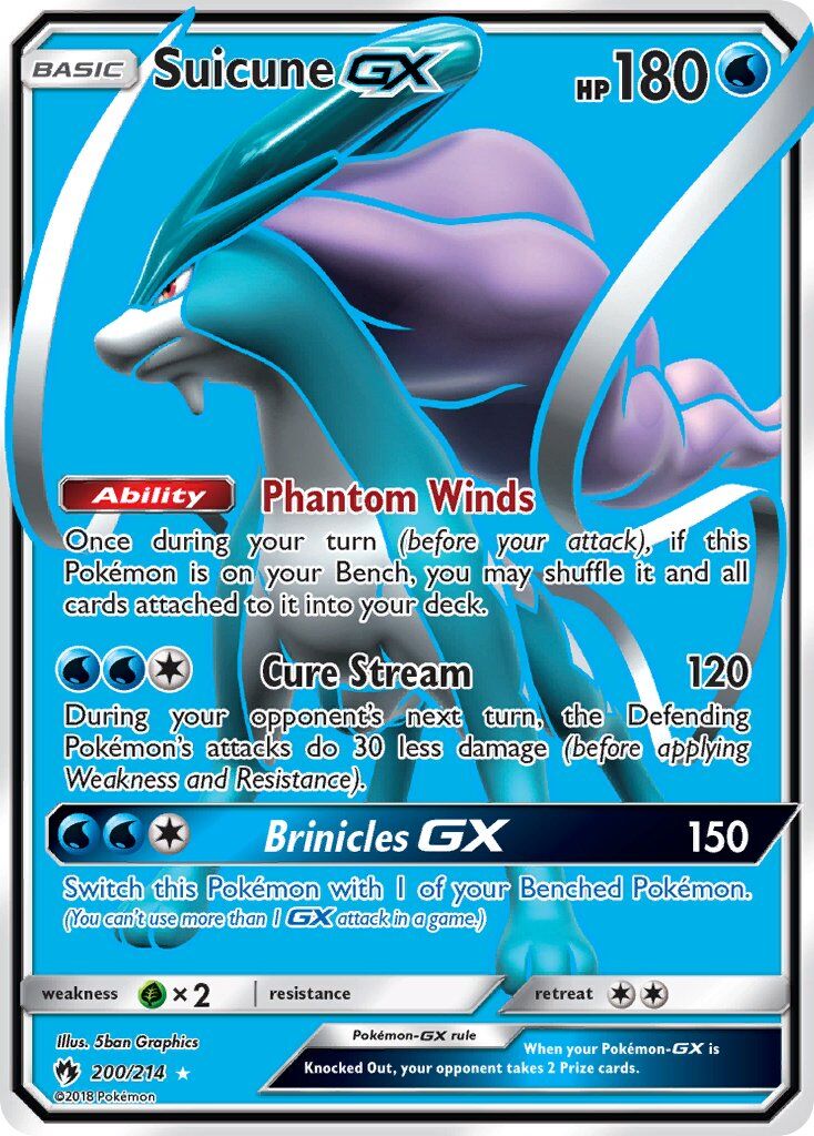Suicune-GX - 200/214 - EN