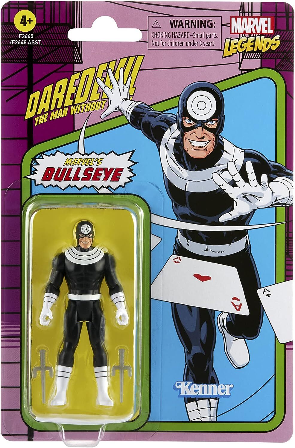 Marvel Legends Retro 375 Collection Bullseye Actionfigur - 9.5 cm Marvel Legends Retro 375 Collection Bullseye Actionfigur - 9.5 cm