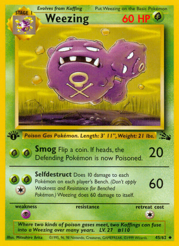 Weezing - 45/62 - Unlimited - EN