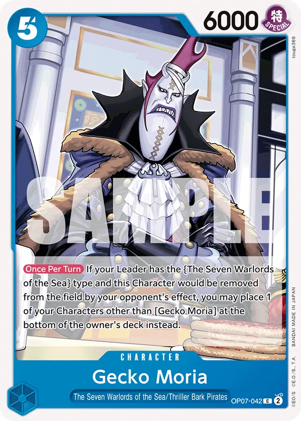 Gecko Moria - OP07-042 Gecko Moria - OP07-042