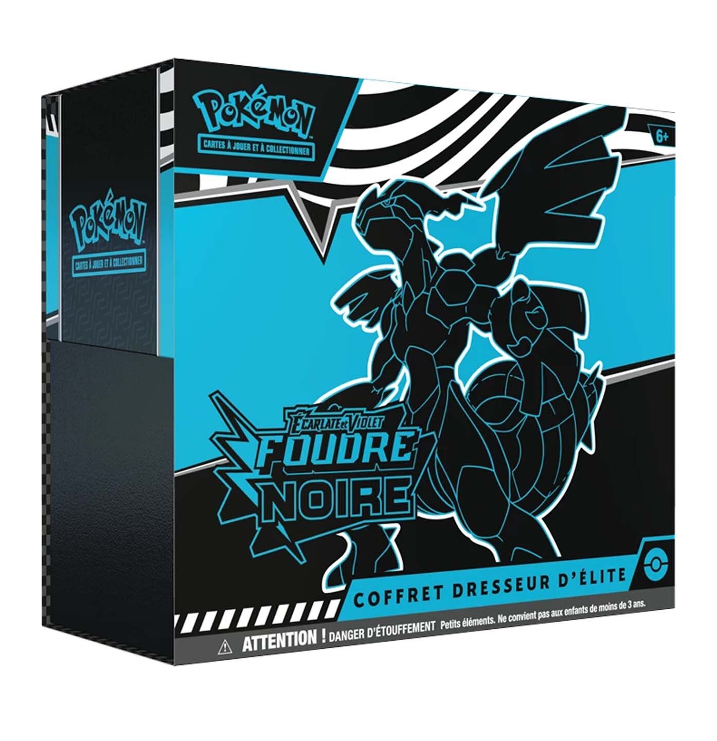 Pokémon JCC: EV10.5 - Foudre Noire Coffret Dresseur d'Élite - FR Pokémon JCC: EV10.5 - Foudre Noire Coffret Dresseur d'Élite - FR